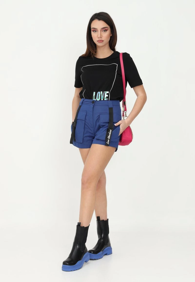 Acquistare π Love Moschino Shorts - Elettric Blue, Donna π― 1 Acquistare π Love Moschino Shorts - Elettric Blue, Donna π―