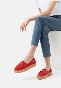 Offerte π Love Moschino Espadrillas - Red, Donna π₯