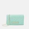 A buon mercato 🌟 Love Moschino QUILTED LOGO CROSSBODY - Borsa A Tracolla - Menta, Donna ⌛