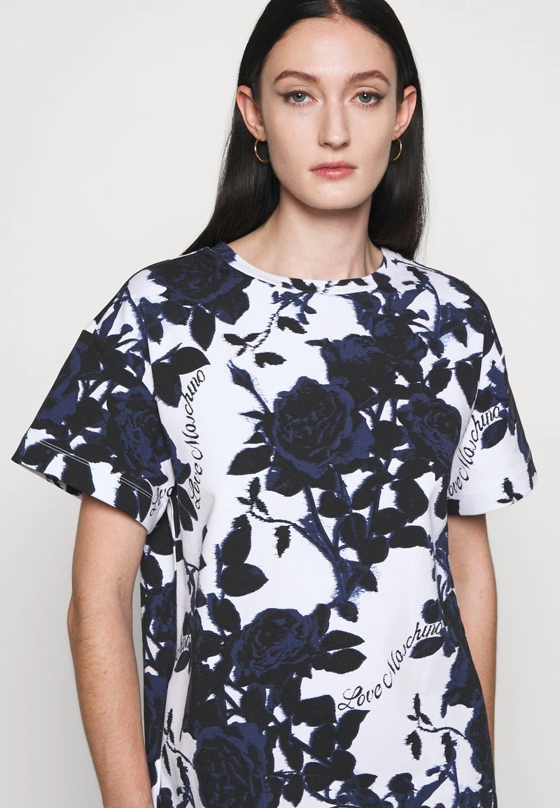 Bilancio π Love Moschino Vestito Estivo - Rosa Blu, Donna π 4 Bilancio π Love Moschino Vestito Estivo - Rosa Blu, Donna π - immagine 4