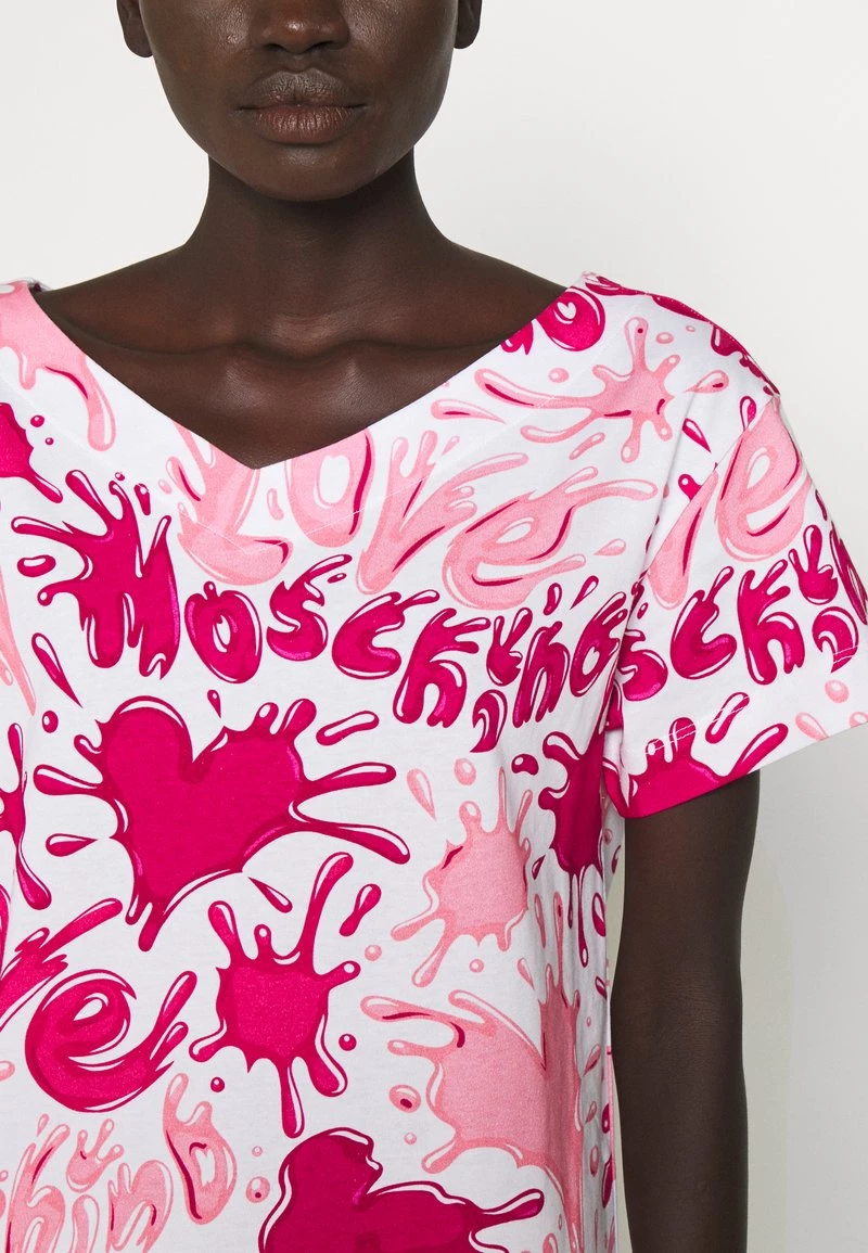 Promo β Love Moschino Vestito Di Maglina - Rosa, Donna π 5 Promo β Love Moschino Vestito Di Maglina - Rosa, Donna π - immagine 5