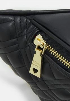 A buon mercato 👏 Love Moschino QUILTED CHAIN BELT BAG - Marsupio - Nero, Donna 👍 -Vendite Love Moschino 79f5d17f6a8143008fa9ee7ae0f715ac