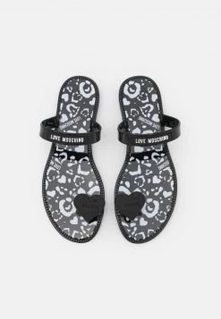 Presa 🥰 Love Moschino Infradito - Nero, Donna 🎁 -Vendite Love Moschino 7a3a6abb65b7410fb10b7c0920da8b98