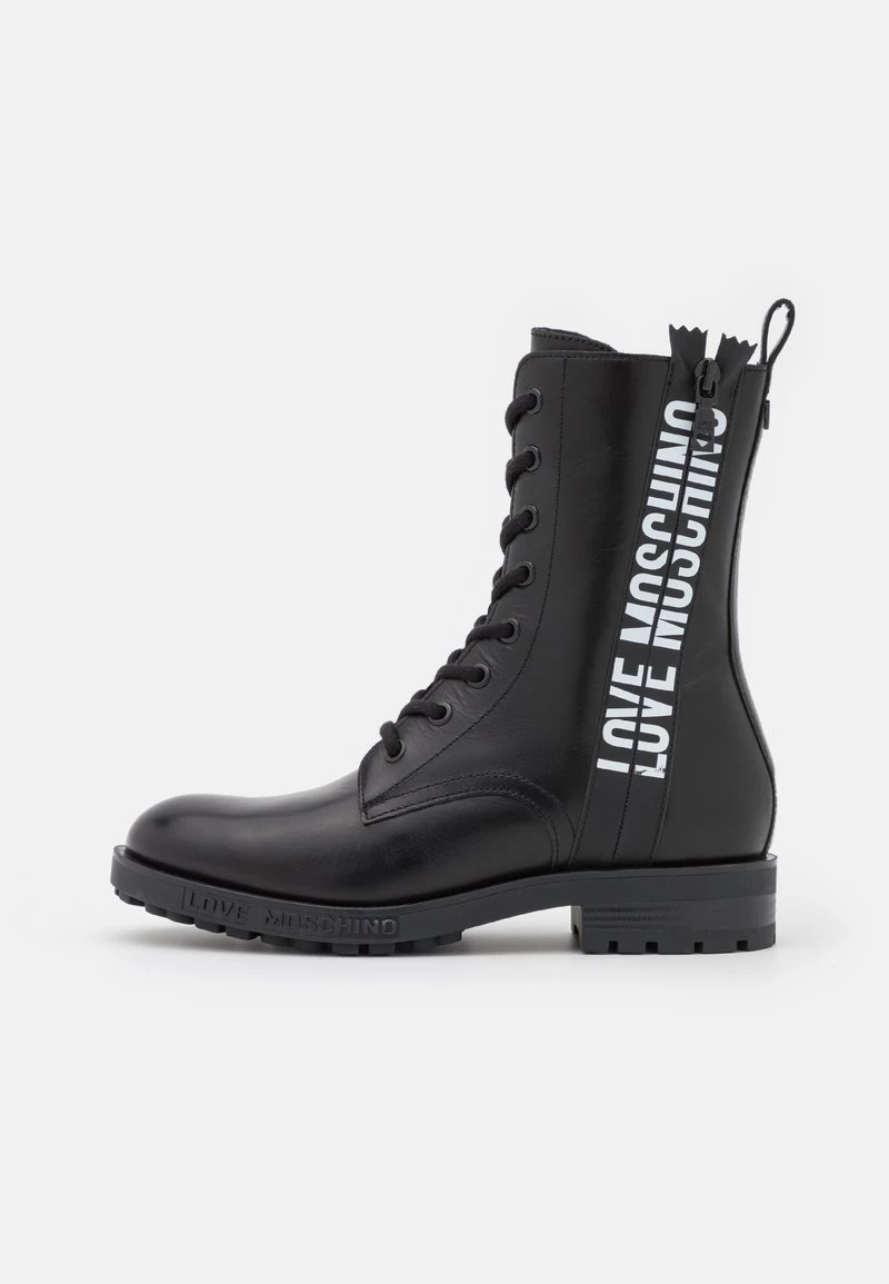 Acquistare π Love Moschino Stivaletti Stringati - Nero, Donna β 2 Acquistare π Love Moschino Stivaletti Stringati - Nero, Donna β - immagine 2