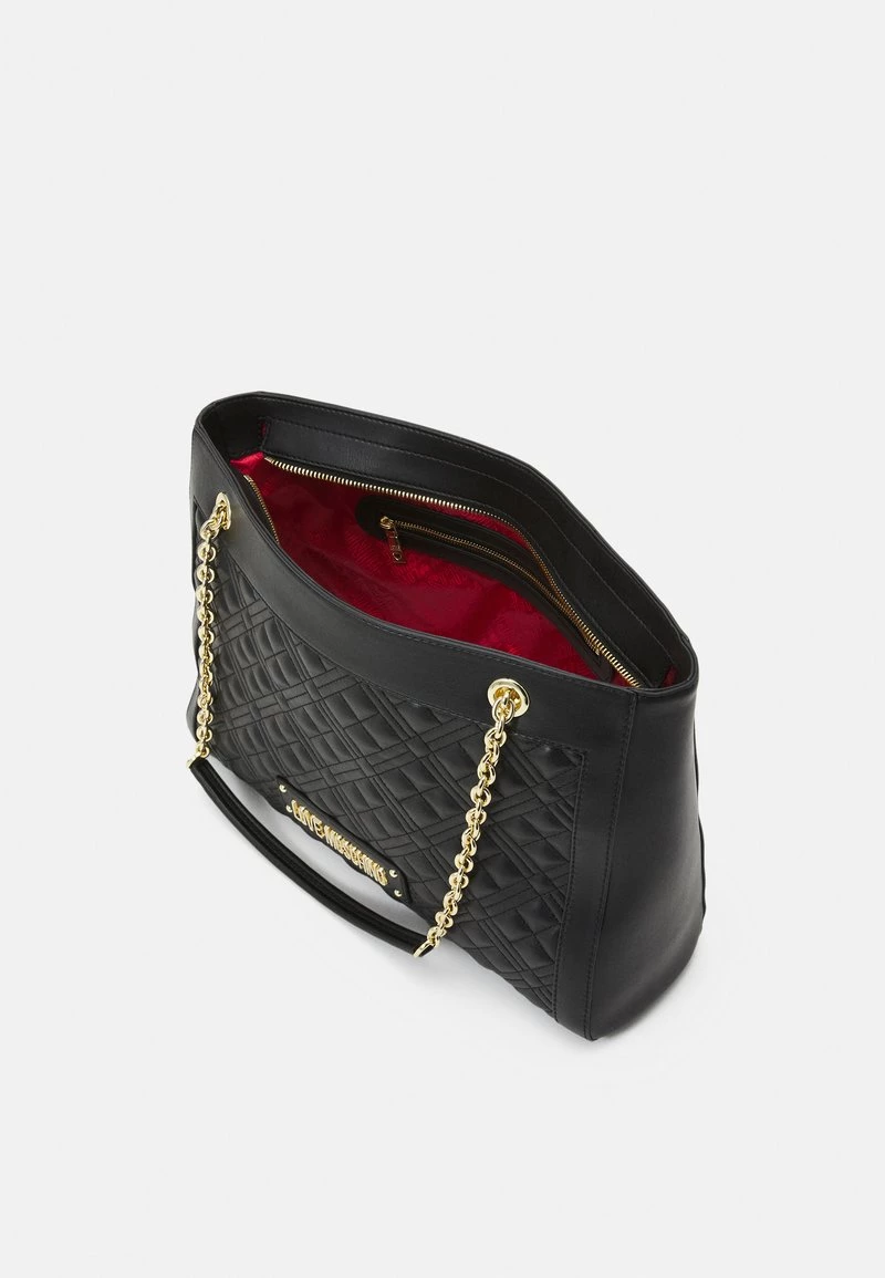 Buono π Love Moschino QUILTED CHAIN π HANDBAG - Borsa A Mano - Nero, Donna π 3 Buono π Love Moschino QUILTED CHAIN π HANDBAG - Borsa A Mano - Nero, Donna π - immagine 3