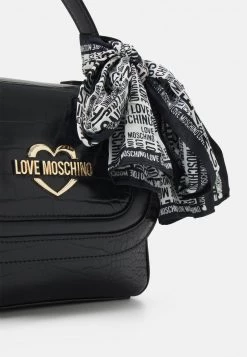 Miglior offerta 😀 Love Moschino TOP HANDLE FOULARD CROSSBODY - Borsa A Tracolla - Black/white, Donna ⭐ -Vendite Love Moschino 7c51073d60e841cf96c1f37cd372e8f3