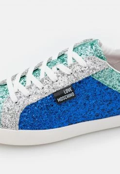 Promo 🎉 Love Moschino 👟 Sneakers Basse - Blue/multi-coloured, Donna ❤️ -Vendite Love Moschino 7c966e7db1d5449299fb50d7a2967193