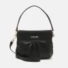 Offerte 🔔 Love Moschino RUCHED STITCHING SHOULDER BAG - Borsa A Mano - Nero, Donna 😉