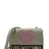 Nuovo di zecca 🎉 Love Moschino Borsa A Tracolla - Avorio/rosa/nero, Donna 👍