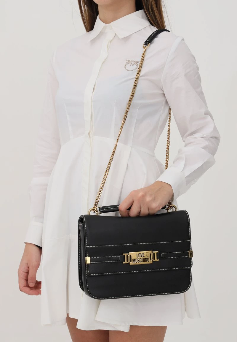 Il più economico 🤩 Love Moschino Borsa A Tracolla - Nero, Donna ⌛ 2 Il più economico 🤩 Love Moschino Borsa A Tracolla - Nero, Donna ⌛ - immagine 2