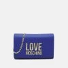 Buono 🤩 Love Moschino LOGO - Borsa A Tracolla - Blue, Donna 🧨