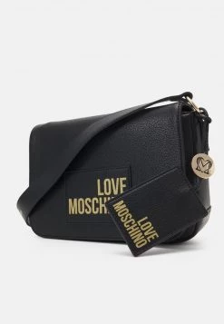 Bilancio 💯 Love Moschino LOGO WEBBING STRAP CROSSBODY - Borsa A Tracolla - Nero, Donna 🛒 -Vendite Love Moschino 83af4319b5f0433ca32ae9ccf7cfd9a1