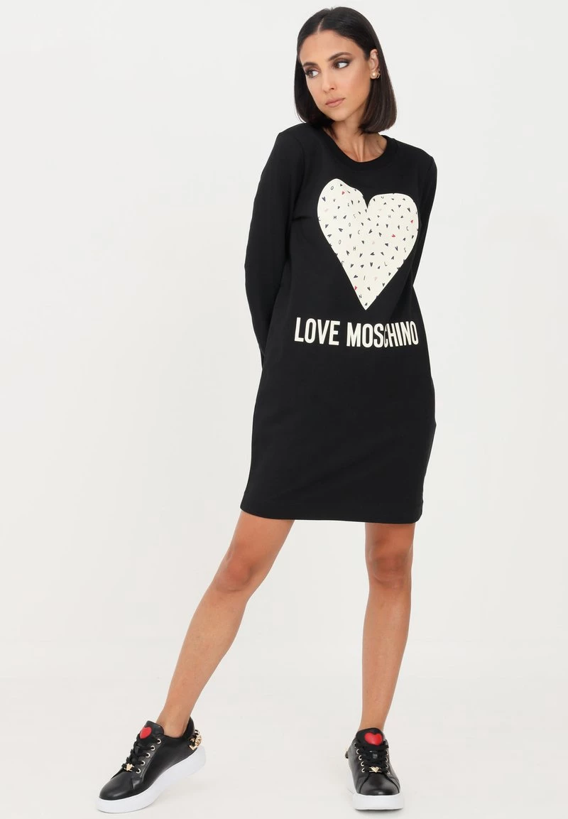 Migliore vendita β Love Moschino Vestito Di Maglina - Black, Donna π― 2 Migliore vendita β Love Moschino Vestito Di Maglina - Black, Donna π― - immagine 2