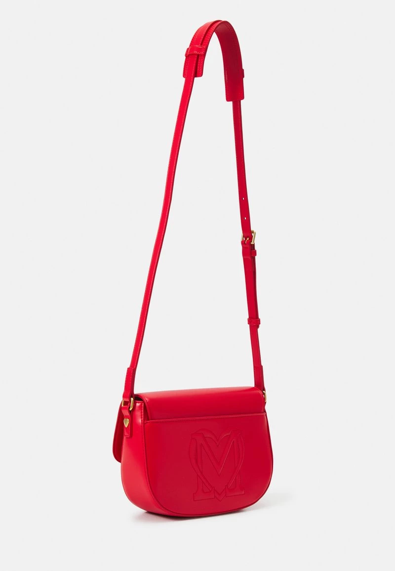 Vendita lampo ⭐ Love Moschino BUCKLE SADDLE - Borsa A Tracolla - Rosso, Donna 🥰 2 Vendita lampo ⭐ Love Moschino BUCKLE SADDLE - Borsa A Tracolla - Rosso, Donna 🥰 - immagine 2