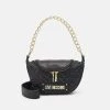 Vendita lampo 👍 Love Moschino QUILTED CHAIN SHOULDER BAG - Borsa A Mano - Nero, Donna 🧨