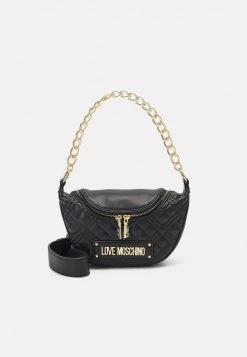 Vendita lampo π Love Moschino QUILTED CHAIN SHOULDER BAG - Borsa A Mano - Nero, Donna π§¨