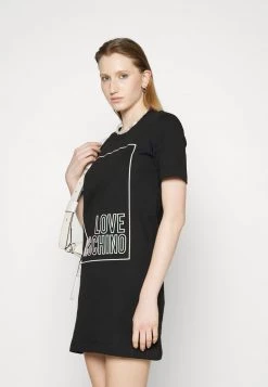 Bilancio 🎉 Love Moschino Vestito Estivo - Black, Donna ✔️ -Vendite Love Moschino 8a40dd07a29c4826a9a66b113d2e5abc