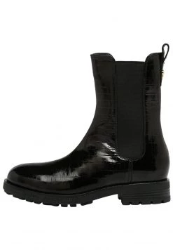 Nuovo di zecca 🌟 Love Moschino CHELSEA IN KROKO-OPTIK - Stivaletti - Schwarz, Donna 🔔