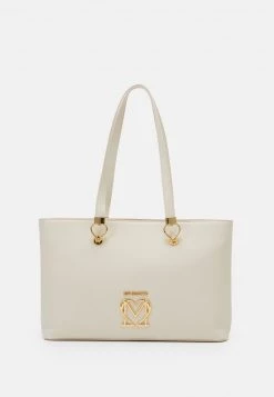 Bilancio 🤩 Love Moschino KNOT HARDWARE SHOPPER - Shopping Bag - Avorio, Donna 😍