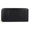 A buon mercato 👏 Love Moschino EMBOSSED - Portafoglio - Nero, Donna 😍