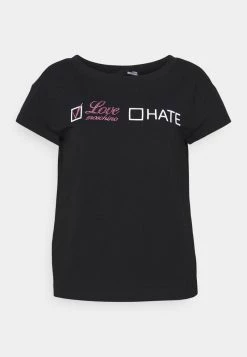 I primi 10 💯 Love Moschino T-shirt Con Stampa - Black, Donna 😍