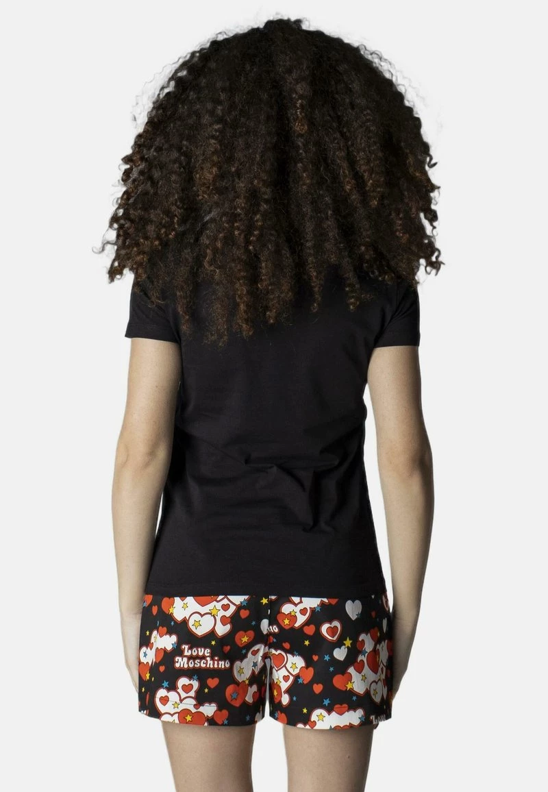 Sconto 👍 Love Moschino MAGLIETTA W4F732HM3876 - T-shirt Con Stampa - Black, Donna ❤️ 2 Sconto 👍 Love Moschino MAGLIETTA W4F732HM3876 - T-shirt Con Stampa - Black, Donna ❤️ - immagine 2