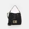Miglior prezzo 💯 Love Moschino NEW LOGO BUCKET BAG - Borsa A Mano - Nero, Donna ❤️