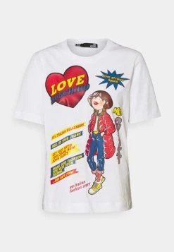 Bilancio ✨ Love Moschino T-shirt Con Stampa - Optical White, Donna ✔️ 8 Bilancio ✨ Love Moschino T-shirt Con Stampa - Optical White, Donna ✔️ -Vendite Love Moschino 909f821f8a8543a08dd77ba5b7cedda3