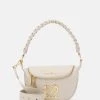 Promo ⭐ Love Moschino SHOULDER - Borsa A Mano - Avorio, Donna 😉