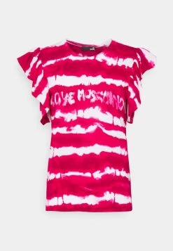 Vendita all'ingrosso 🤩 Love Moschino T-shirt Con Stampa - Fuchsia, Donna 🧨 -Vendite Love Moschino 93a7bf251b2f4263b37972c7fd0c2888