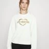 Acquistare 💯 Love Moschino Felpa - White, Donna 🎉