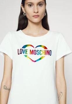 Offerte 🥰 Love Moschino Vestito Di Maglina - Optical White, Donna ⌛ -Vendite Love Moschino 9689a06be1314ca9924af8d7f691e96e