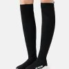 Presa 🛒 Love Moschino Stivali Sopra Il Ginocchio - Nero, Donna ✨