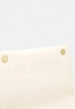Buono 💯 Love Moschino STUDD SHOULDER BAG - Borsa A Mano - Avorio, Donna 🎁 -Vendite Love Moschino 983b6ff6e3d04c39ac7437e05e5c9c9e