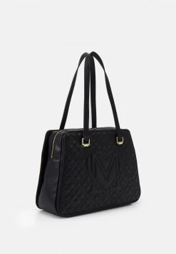 Nuovo di zecca 💯 Love Moschino QUILTED SHOPPER - Shopping Bag - Nero, Donna 🔥 -Vendite Love Moschino 98632bcbaa64452ba80583e622b2bf8e