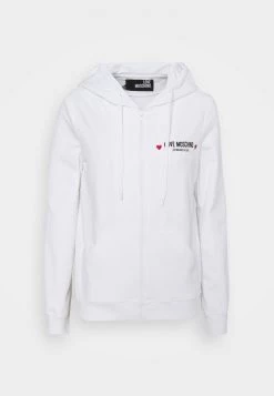 Migliore vendita 🌟 Love Moschino Felpa - Optical White, Donna 🎉