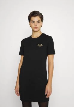 Il più economico 🛒 Love Moschino Vestito Estivo - Black, Donna 🌟