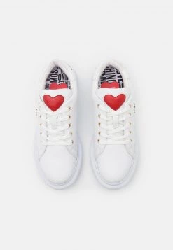 Promo 🎉 Love Moschino 👟 Sneakers Basse - Bianco, Donna 🔥 -Vendite Love Moschino 9a99a20ec217425cb385a8c0548bd70e