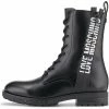 Offerte 💯 Love Moschino Stivali Con I Lacci - Schwarz, Donna 😍
