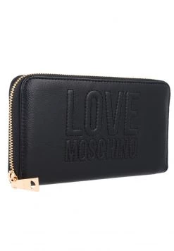 A buon mercato 👏 Love Moschino EMBOSSED - Portafoglio - Nero, Donna 😍 -Vendite Love Moschino 9fad07e33097407bafbf76128b6e97fb