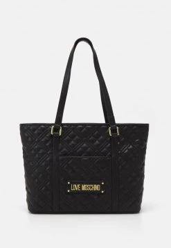 Offerte 🎉 Love Moschino QUILTED LOGO - Borsa A Mano - Nero, Donna 😀
