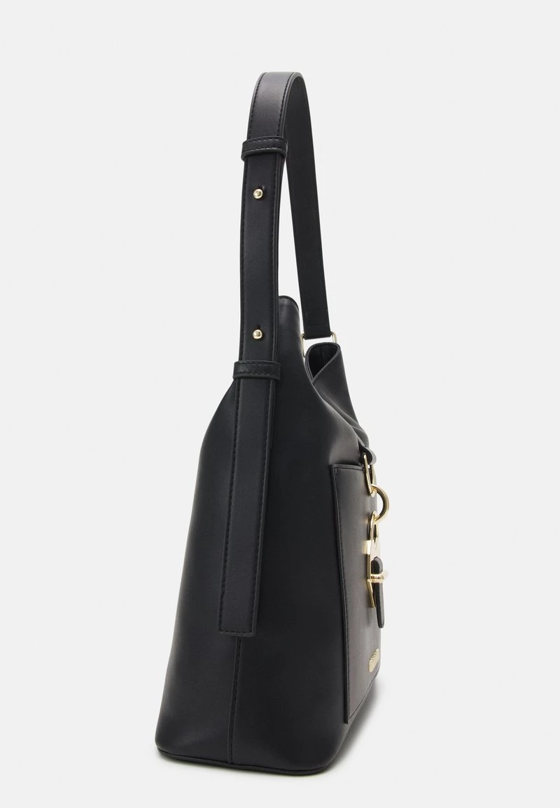 Nuovo di zecca 𧨠Love Moschino LOCK HEART HOBO - Borsa A Mano - Nero, Donna π 4 Nuovo di zecca 𧨠Love Moschino LOCK HEART HOBO - Borsa A Mano - Nero, Donna π - immagine 4