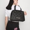 Nuovo di zecca 💯 Love Moschino QUILTED SHOPPER - Shopping Bag - Nero, Donna 🔥