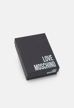 Presa 😍 Love Moschino COLOUR BLOCK HEART ZIP AROUND - Portafoglio - Black/red, Donna ⭐ -Vendite Love Moschino a257a857e2ae4e2caabfc53870a59a34