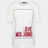 Miglior offerta ✔️ Love Moschino T-shirt Con Stampa - Optical White, Donna 🤩
