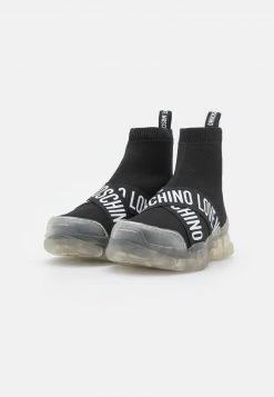 Bilancio 🔔 Love Moschino 👟 Sneakers Alte - Nero, Donna 🧨 -Vendite Love Moschino a4f0697cc2f143fe97375eb5fb2f6b5f