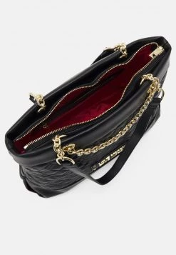 Sconto ✨ Love Moschino QUILTED LOGO FRONT CHAIN BAG - Borsa A Mano - Nero, Donna ⌛ -Vendite Love Moschino a6cecac6ea8045e4becd5776fd68944b