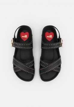 I primi 10 😉 Love Moschino 🩴 Sandali - Nero, Donna 🎁 -Vendite Love Moschino a94d1a69150647cf9dcbb197368a429a