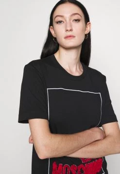 Il più economico 🤩 Love Moschino T-shirt Con Stampa - Black, Donna 🎉 -Vendite Love Moschino aa2656d3bf2f451da295487acb308f7f