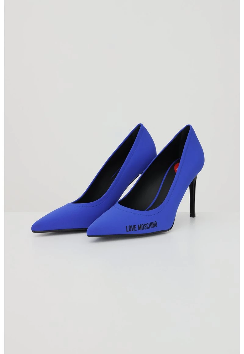 Presa π Love Moschino Decolleté - Blu, Donna βοΈ 2 Presa π Love Moschino Decolleté - Blu, Donna βοΈ - immagine 2